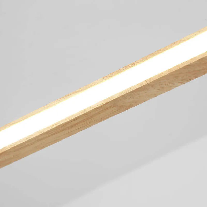 Ovale Houten Hanglamp met LED Verlichting voor Eetkamer Woonkamer Keuken Scandinavisch Design Warm Licht | Sansoti