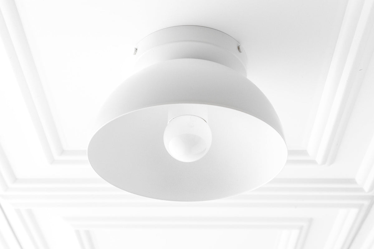 Minimalist Dome Ceiling Lamp for Compact Spaces – Surface-Mounted Spot Available in Multiple Colors | Sansoti