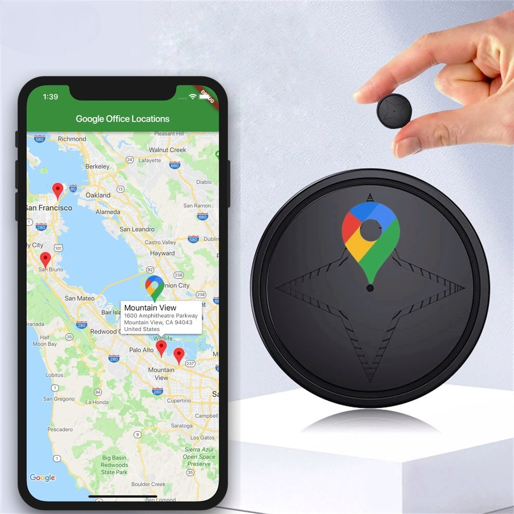 Waterproof GPS Tracker with Magnet for Real-Time Vehicle Location | Sansoti