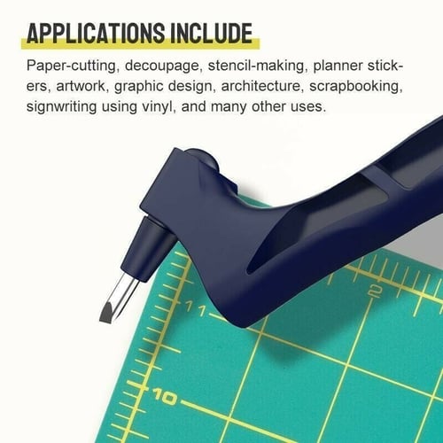 Precision Cutting Tool with 360° Rotatable Blade for Crafting and Engraving | Sansoti