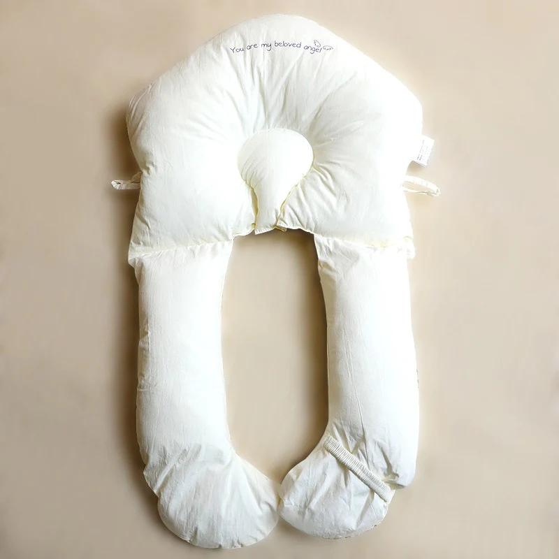 Oreiller hypoallergénique pour bébé avec soutien ergonomique pour un sommeil sain de 0 à 2 ans | Sansoti