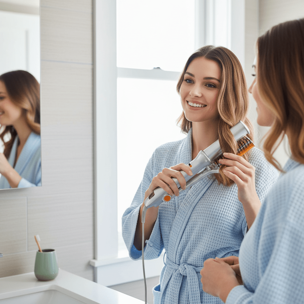 Roterende Warmteborstel 32mm 3 Temperatuurstanden Keramisch Styling | Sansoti