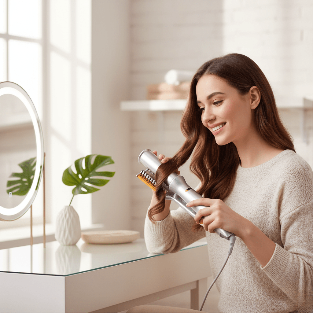 Roterende Haarstylingborstel 32mm Keramisch 3 Warmtestanden Professionele Haarverzorging Styling Föhn | Sansoti