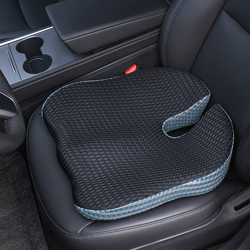 Ergonomisch Driehoekig Autozitzitkussen – Memory Foam met Ademend Mesh voor Comfort & Houding | Sansoti
