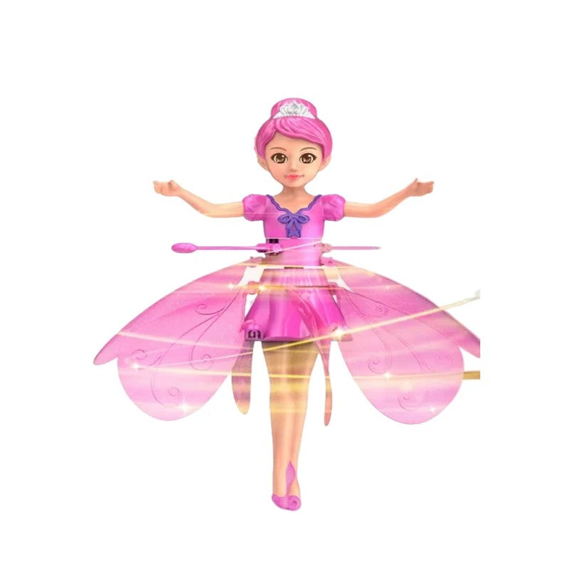Floating Airplane with Light and Gesture Control – Magical Toy for Children | Sansoti