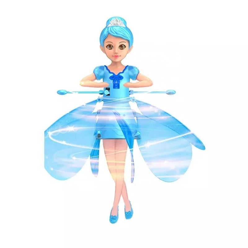 Floating Airplane with Light and Gesture Control – Magical Toy for Children | Sansoti