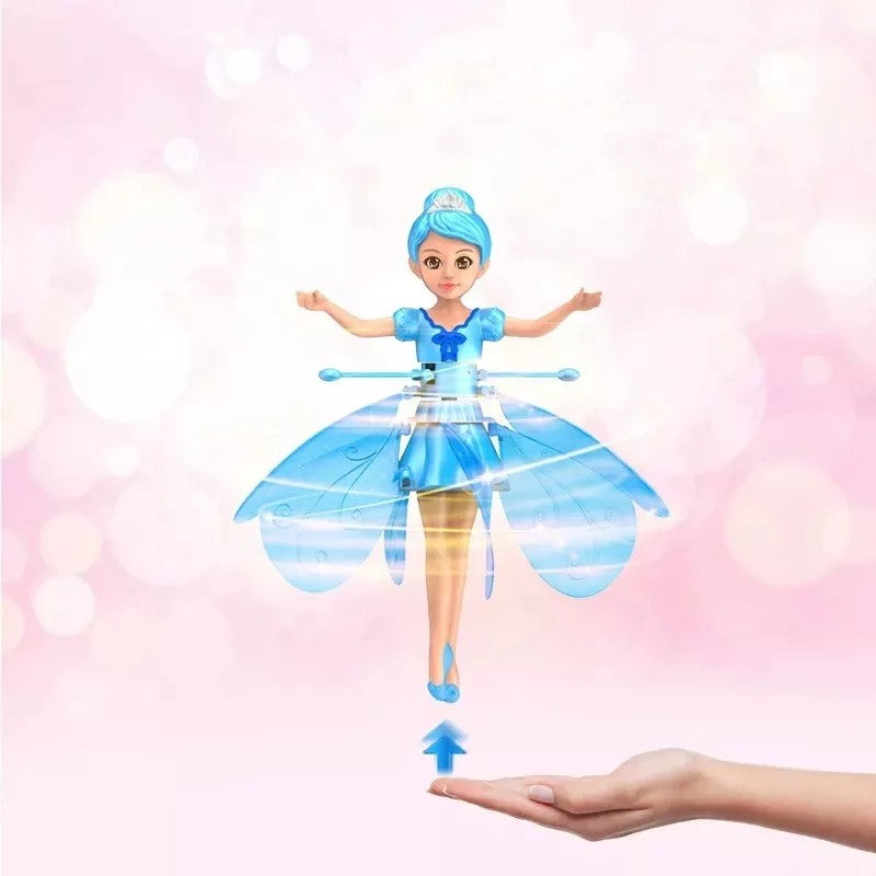 Floating Airplane with Light and Gesture Control – Magical Toy for Children | Sansoti
