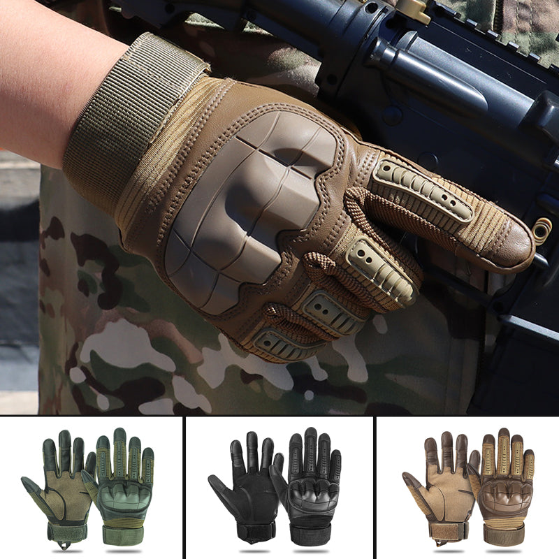 Tactiele Sporthandschoenen Touchscreen Microvezel PU-Leer Antislip voor Outdoor Motor Fietsen Training | Sansoti