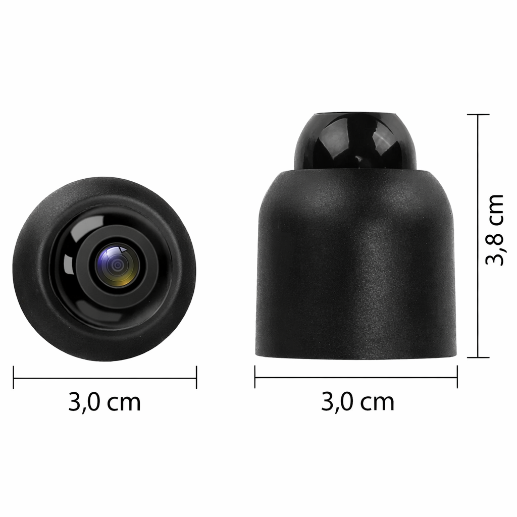 Compact WiFi Security Camera With Night Vision And 1080p Full HD For Indoor Use | Sansoti