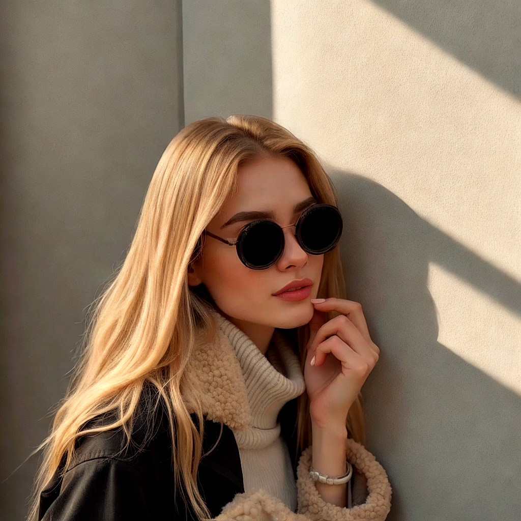Sunglasses with Dark Lenses UV400 Protection Black Retro Gold Silver Fashion | Sansoti