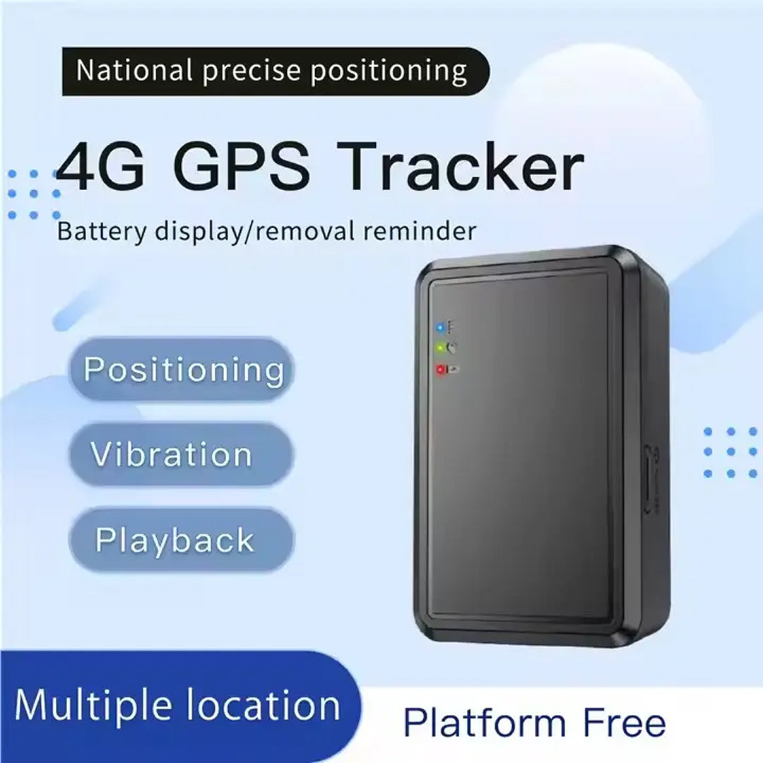 GPS Tracker voor Auto met Realtime Locatie 4G Magneetmontage Voertuigbeveiliging Anti-Diefstal Volgsysteem | Sansoti