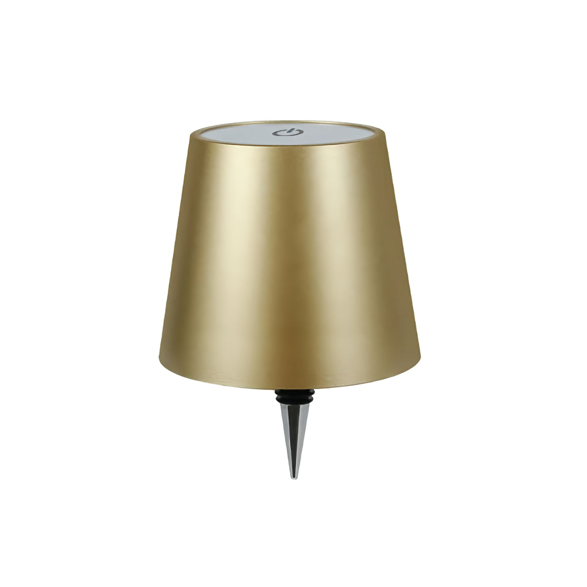 Wireless Dimmable LED Bottle Lamp Modern Design Rechargeable USB-C White Black Brown Gold | Sansoti