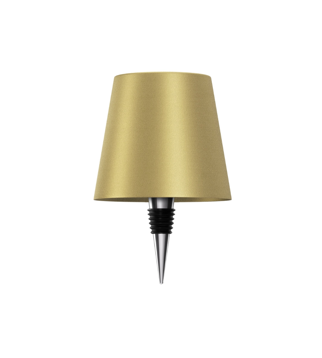 Lámpara para botella LED recargable de aluminio, lámpara de mesa para botella de vino, luz cálida | Sansoti