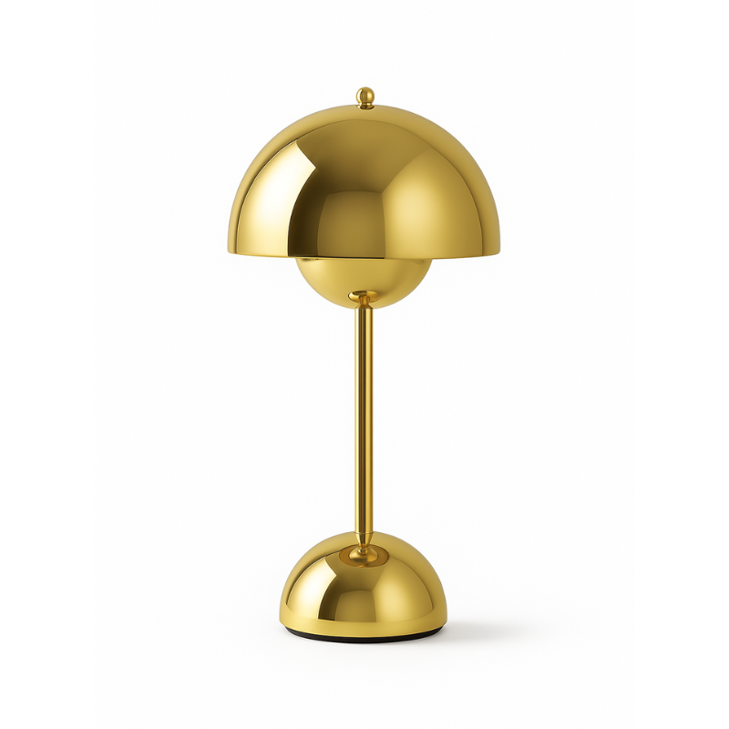 Designer Bloem Tafellamp Metaal met Dimfunctie Scandinavisch Stijl | Sansoti