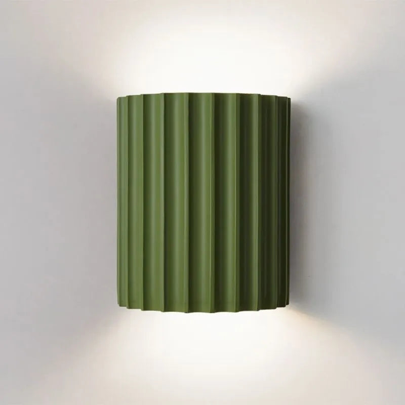 Macaron Wall Lamp Resin LED Ø33cm Colorful Interior Wall Lighting Ambient Lamp Design Lamp Modern | Sansoti