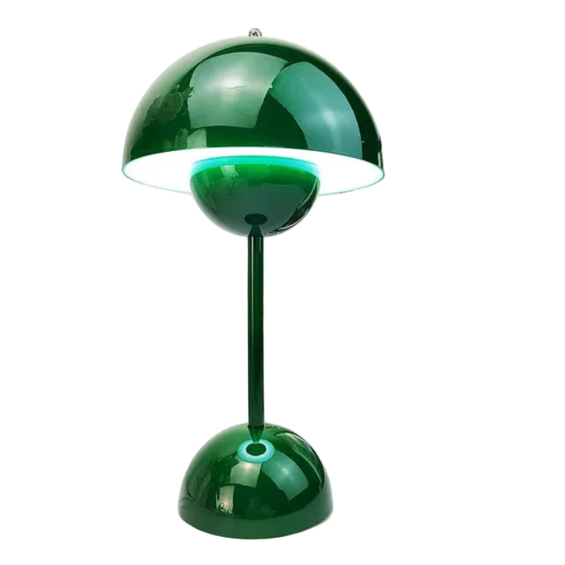 Lampe de table rétro rechargeable avec commande tactile, éclairage d’ambiance LED dimmable, 3 intensités, autonomie de 10 heures, pour le salon | Sansoti