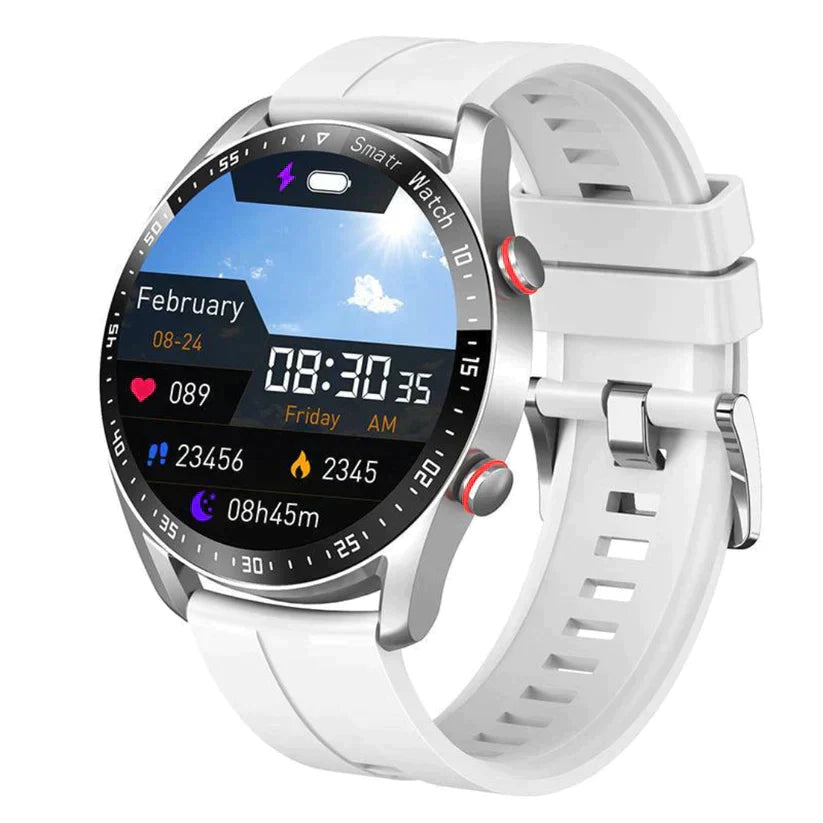 Smartwatch with Speaker, Bluetooth, and Fitness Features – Luxury Design for Sports and Daily Use | Sansoti