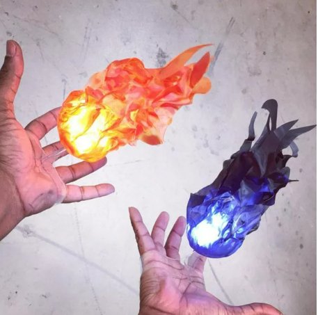 Floating Light Sculpture Halloween LED Mood Orb Decorative Lighting Spooky Interior Mood Lamp | Sansoti