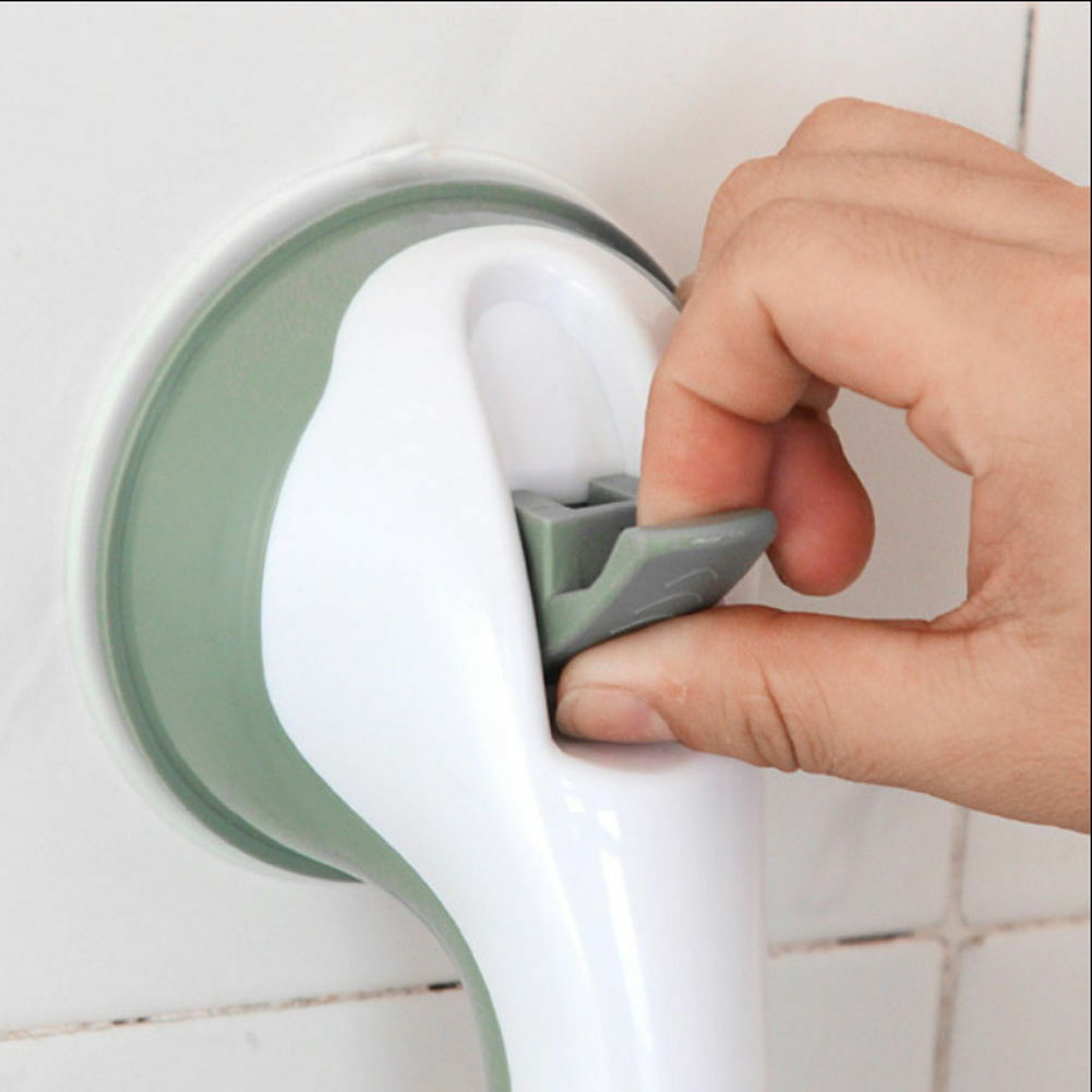 Bathroom Grab Bar with Suction Cup No Drilling 80kg Shower Toilet | Sansoti