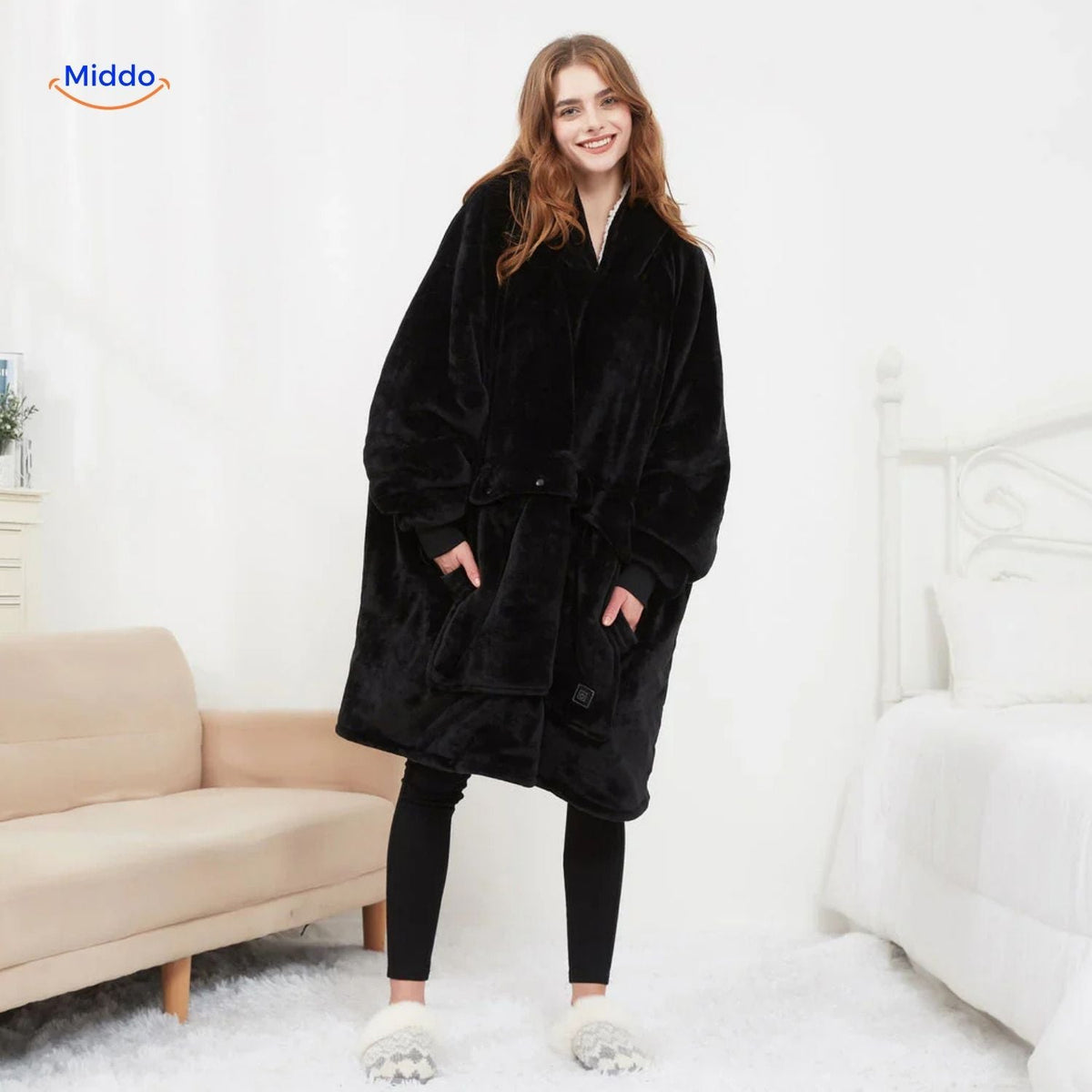 Verwarmde Trui Unisex 3-Zone USB Elektrisch Polyester Winter Comfort Thermisch Kledingstuk Outdoor Warmte | Sansoti