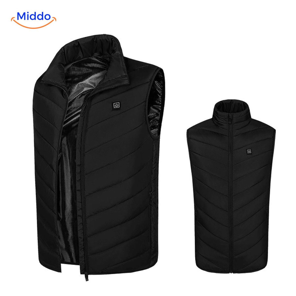 Verwarmbaar Bodywarmer Vest USB 3 Warmtestanden Heren Outdoorkleding Herfst Winter Wandelen Kamperen | Sansoti
