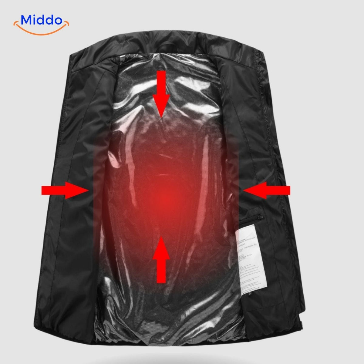 Verwarmbaar Bodywarmer Vest USB 3 Warmtestanden Heren Outdoorkleding Herfst Winter Wandelen Kamperen | Sansoti