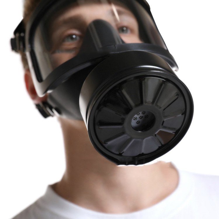 Tactical Multi-Filter Safety Mask with Integrated Hydration and Audio Pass-Through | Sansoti
