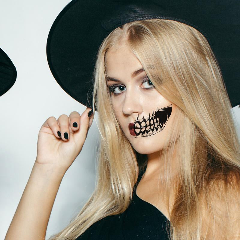 Tijdelijke Tatoeagestickers Horror Wonden Littekens Cosplay Halloween Make-up Decoratie Set 12-30 Stuks | Sansoti
