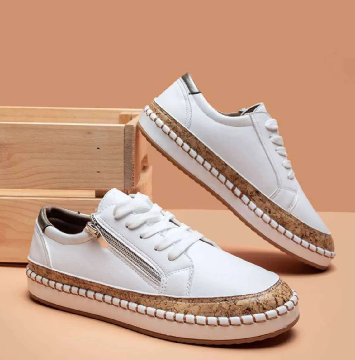 Dames Instapschoen Ergonomisch Ademend Antislip Dubbele Demping Casual Loafer Comfortabel EU 35-43 Dagelijks | Sansoti