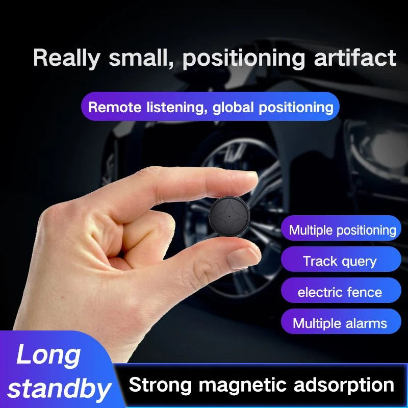 Compact Magnetic GPS Tracker 4G Real-Time Tracking System for Vehicles, Pets and Luggage Location Monitoring Waterproof | Sansoti