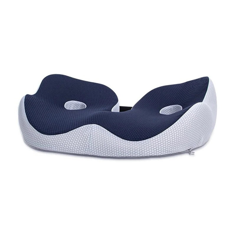Ergonomic Memory Foam Seat Cushion Pressure Relief Back Support Office Car Chair Orthopedic Comfort Office | Sansoti