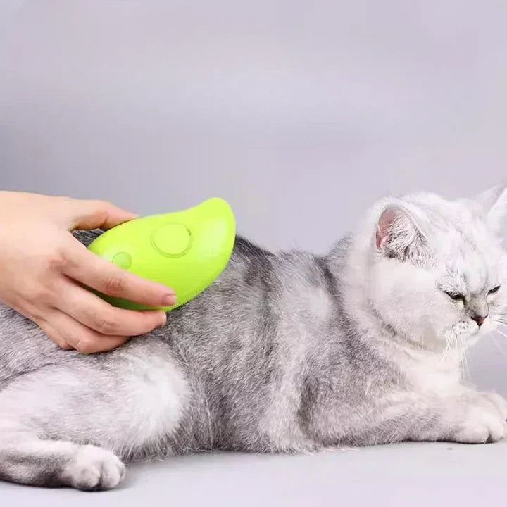Rechargeable Steam Brush for Pets – Care Without Tangles | Sansoti