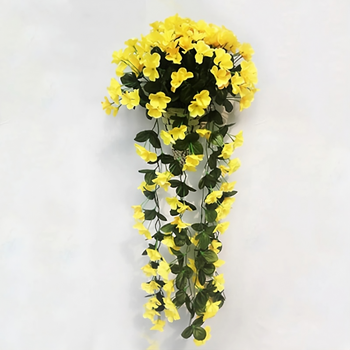 Künstliches Orchideen-Bouquet, hängend 70 cm – Lebenslange Blütenpracht ohne Pflege | Sansoti