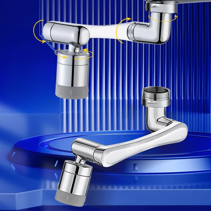 360° Rotatable Faucet Spout – Flexible Water Stream with 2 Flow Modes | Sansoti