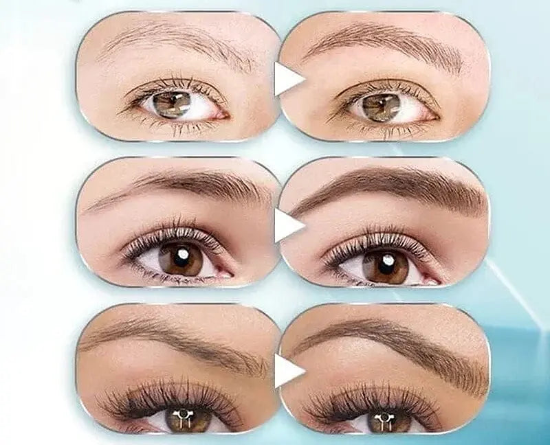 3D Augenbrauenstift für natürlichen Haarlook | Präzisionsapplikator | Lang anhaltend bis 36 Stunden | Wasserfester Augenbrauenstift | Sansoti