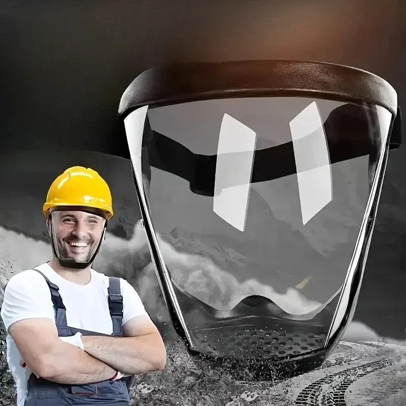 Dustproof Face Shield for Work Protection — Comfortable, Lightweight, and Anti-Fog | Sansoti