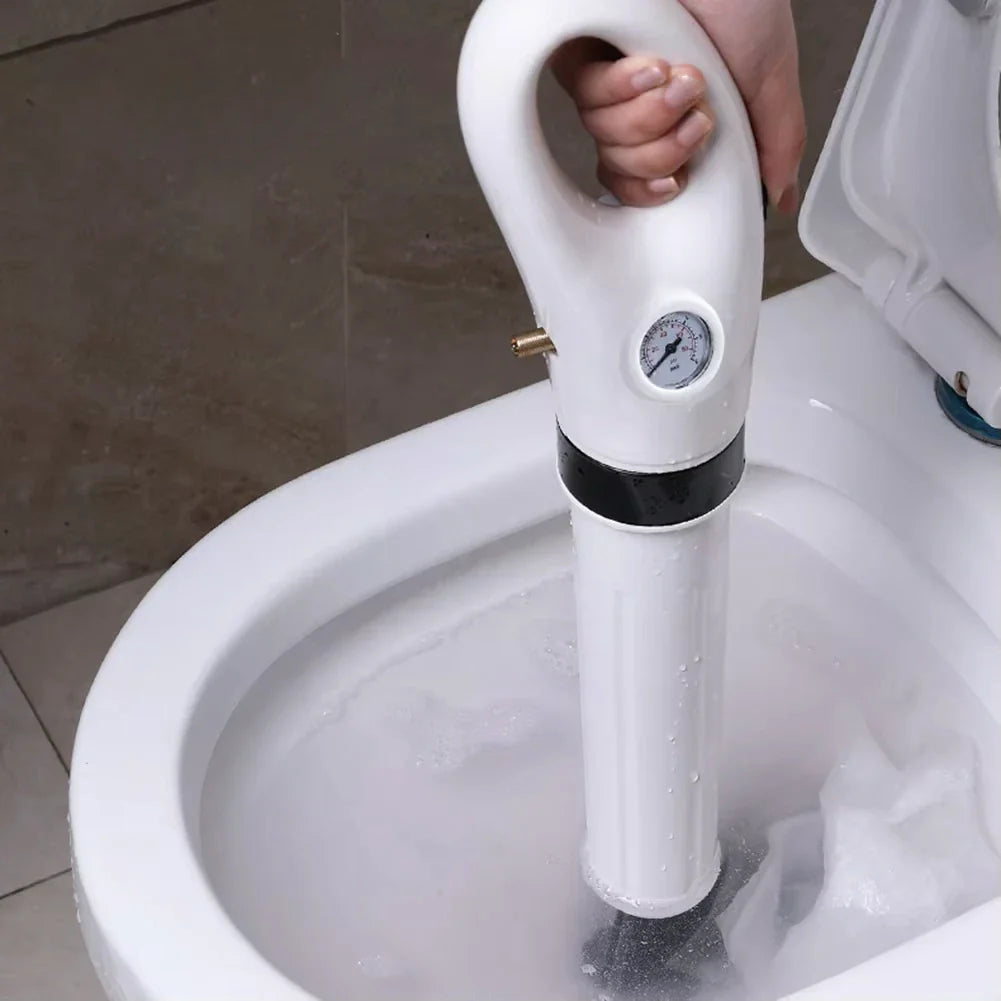Déboucheur à air comprimé – Nettoyeur d'évacuation efficace pour toilettes, éviers et douches | Sansoti