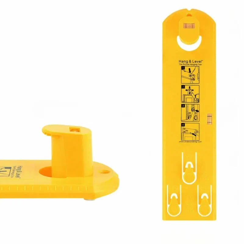 Adjustable Picture Frame Hanging Tool with Level and Marking System – Easy Straight Frame Hanging | Sansoti