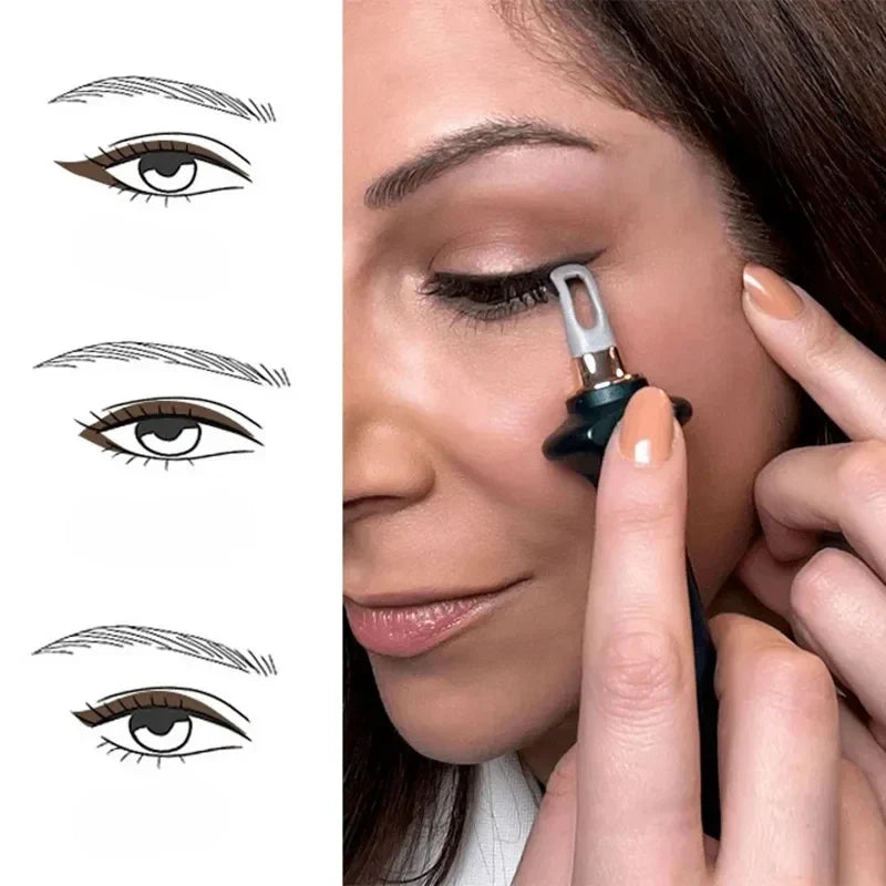 Eyeliner Stamp Set with Wing Template – Perfect Symmetrical Wings for Every Occasion | Sansoti