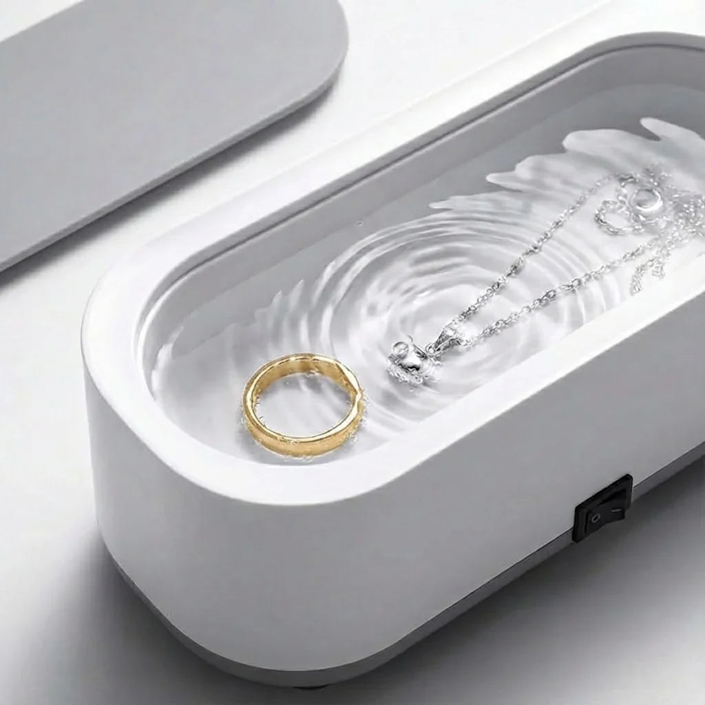 Ultrasonic Cleaner 600 ml — Professional for Jewelry, Glasses, and Accessories | Sansoti