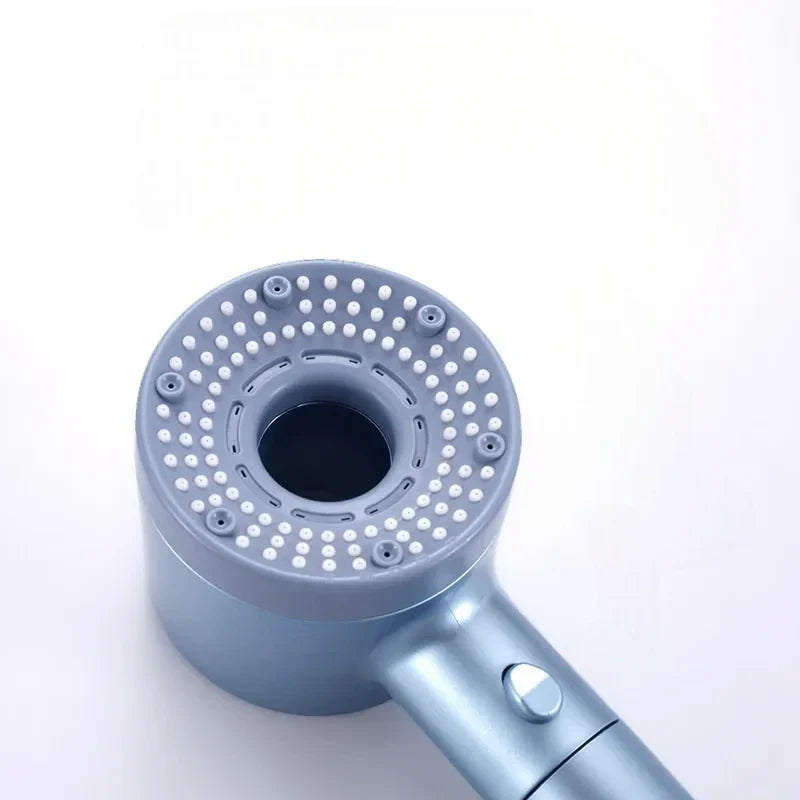 Hand Shower with 5 Adjustable Settings – Water-Saving Shower Head with Increased Pressure – Bathroom Accessory for Low Water Pressure | Sansoti