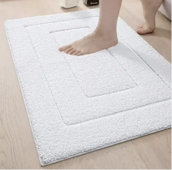 Absorberende Badmat Microvezel Antislip 40x60 60x90 cm Douche Badkamer Vloerkleed Sneldrogend Zacht Wasbaar | Sansoti