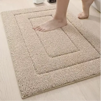 Absorberende Badmat Microvezel Antislip 40x60 60x90 cm Douche Badkamer Vloerkleed Sneldrogend Zacht Wasbaar | Sansoti