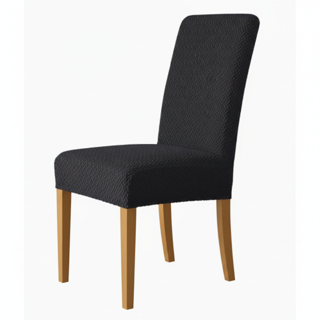 Velvet Chair Covers Set Stretch Elastic Protective Covers for Dining Chairs Dining Room Interior Decoration | Sansoti