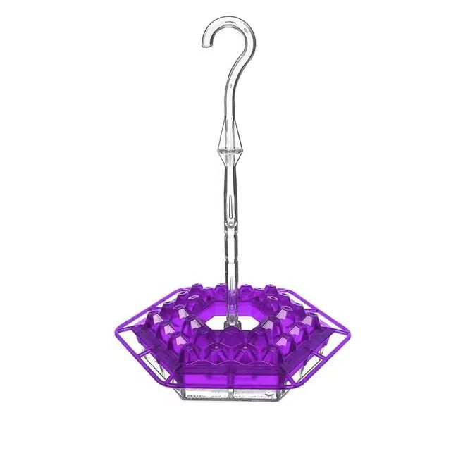 Outdoor Hummingbird Feeder with Ant Guard, 30 Feeding Ports, Hanging Bird Feeder, Garden Decoration | Sansoti