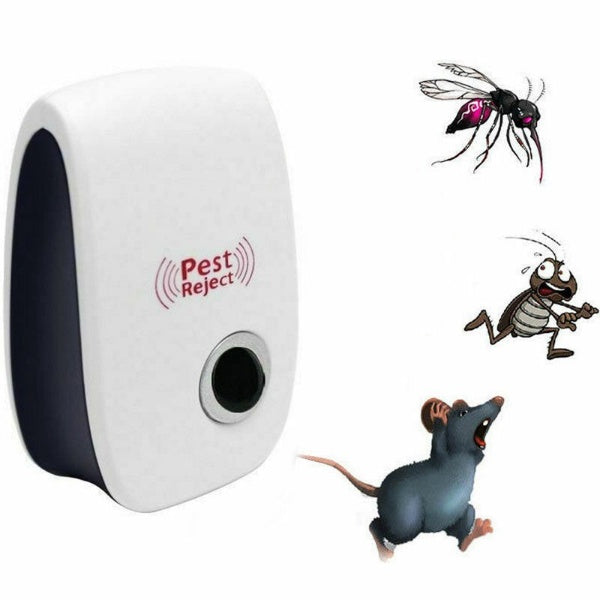 Ultrasonic Pest Repeller for Mice and Rats 100-800m² Quiet Pet- and Child-Safe Effective | Sansoti