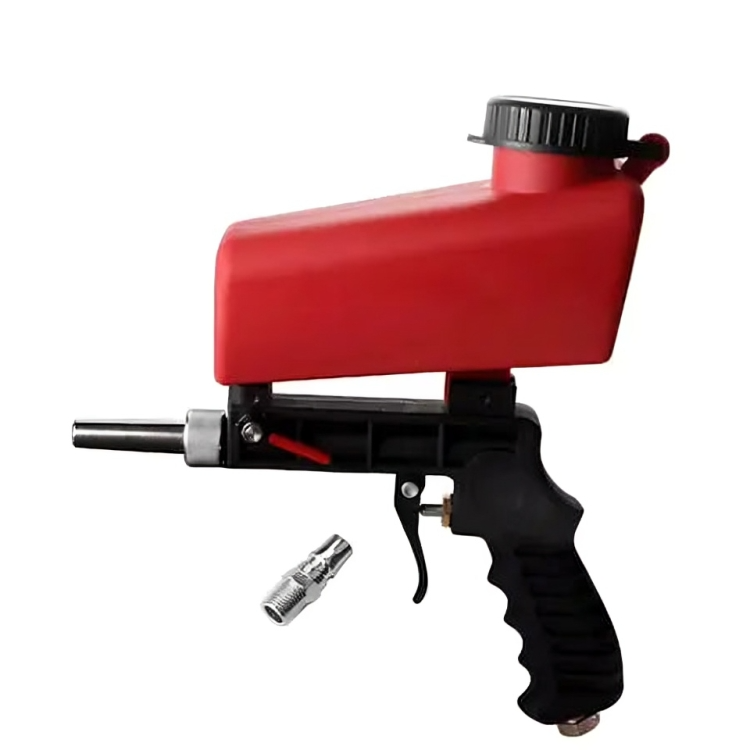 Sandstrahlpistole Pneumatisch 90 PSI 6,5 mm Düse 21 lbs Becher Metallreinigung | Sansoti
