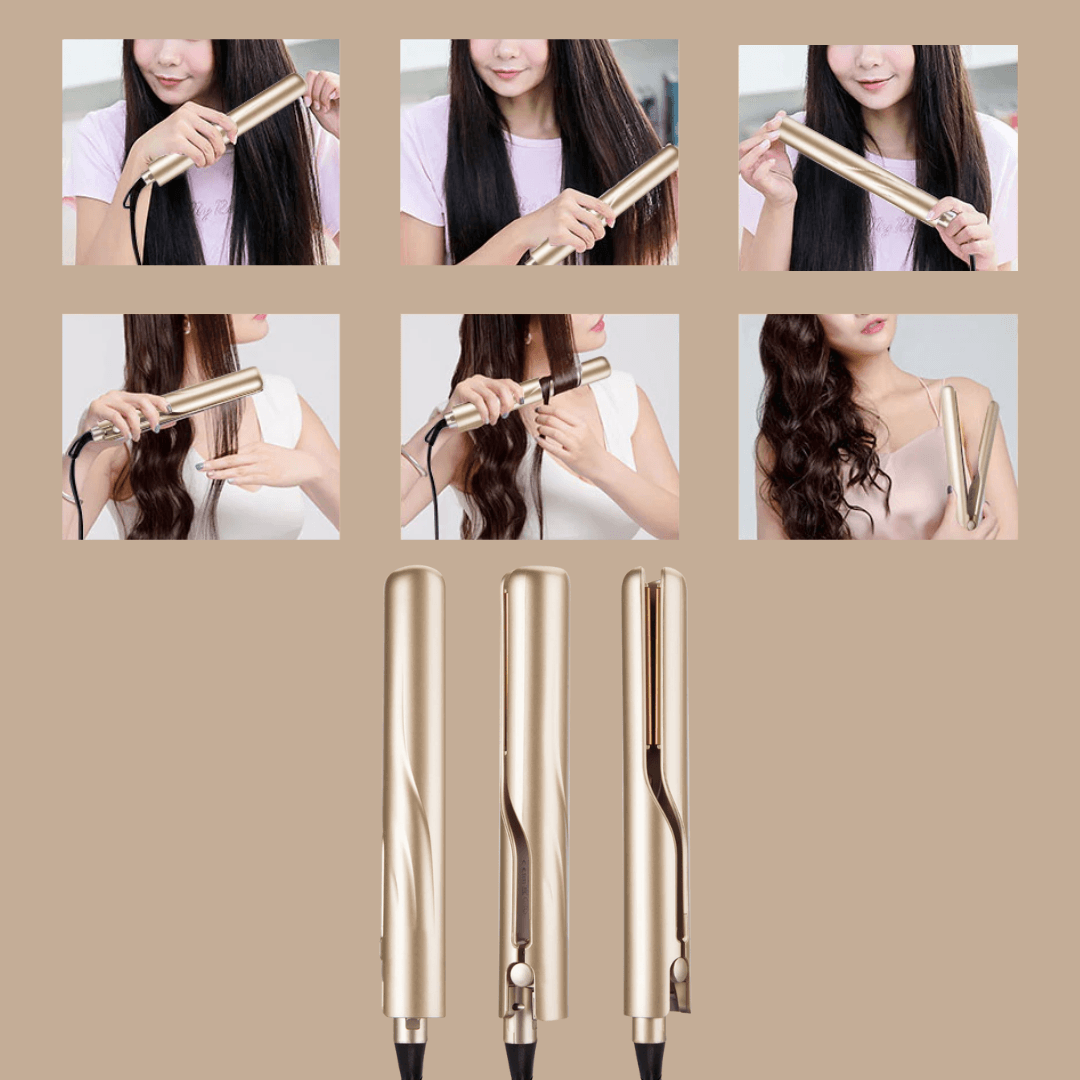 Multifunctionele Haarstyler voor Krullen en Steil Haar Keramische Styling Tool Professioneel Thuis Salon | Sansoti