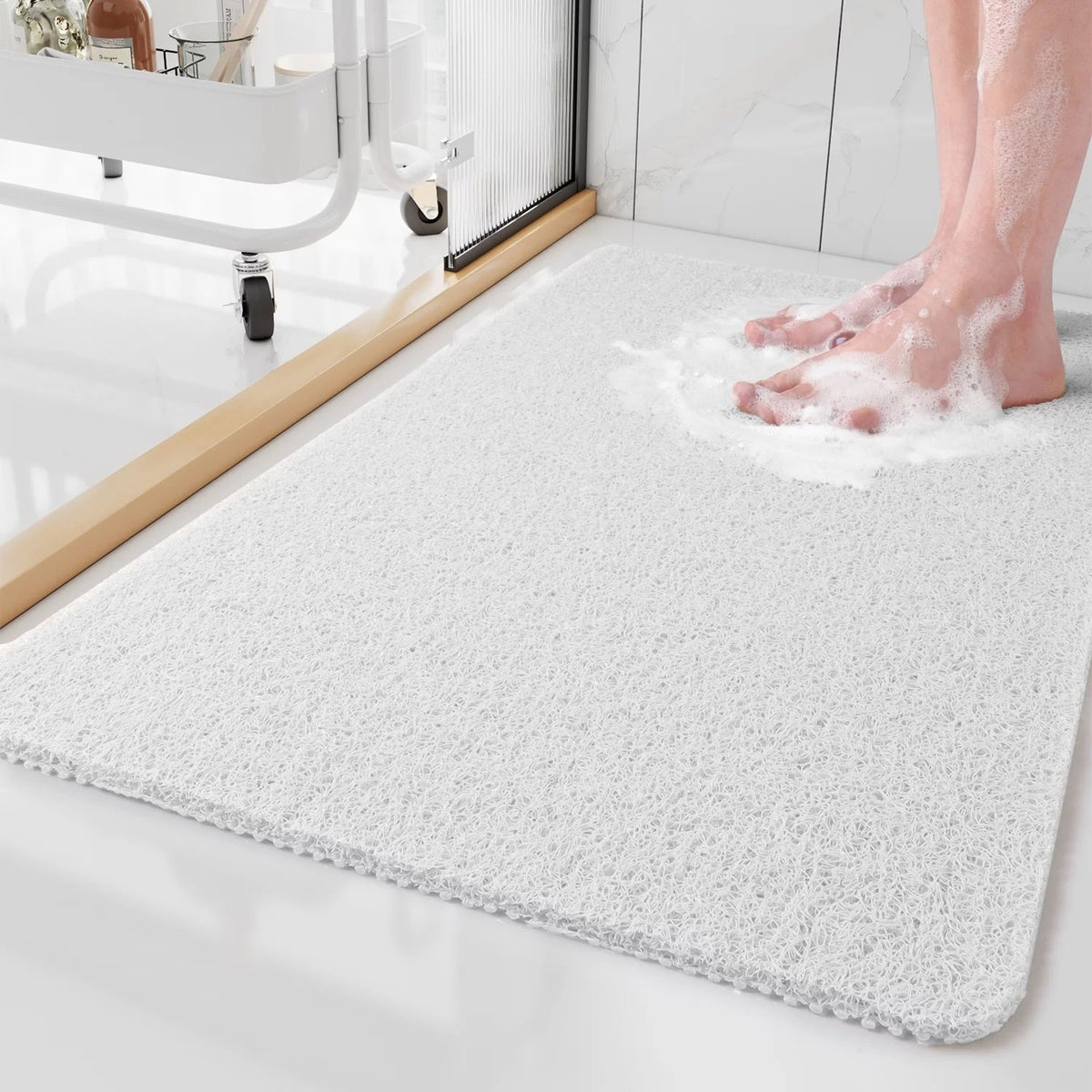 Antislip Douchmat Zacht en Veilig Microban voor Douche Bad Badkamer | Sansoti