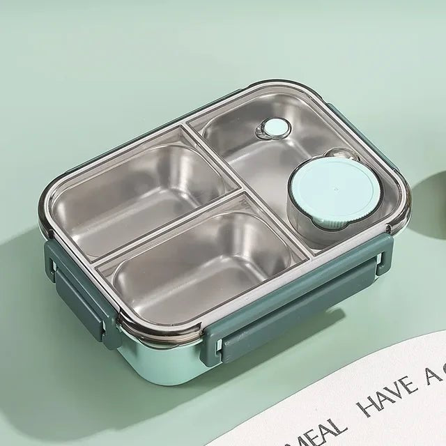 Thermobox 500ml doppelwandig auslaufsicherer Edelstahl-Lebensmittelbehälter für Arbeit, Schule und unterwegs | Sansoti